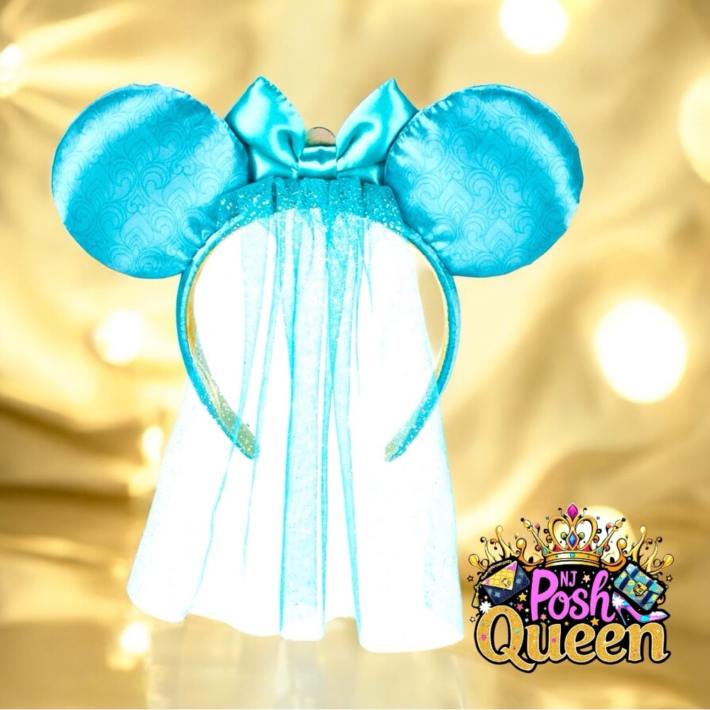 Disney Minnie Ears Headband - Princess Jasmine With Veil